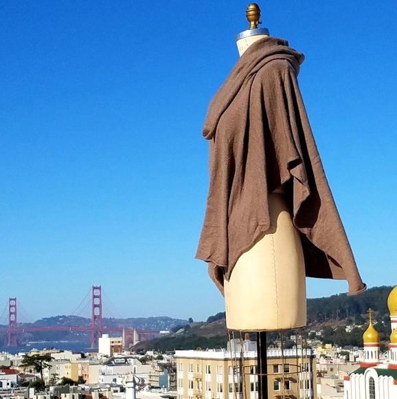 Anthropologie Sweaters - Anthropologie Phanuel Wool Blend Flyaway Poncho